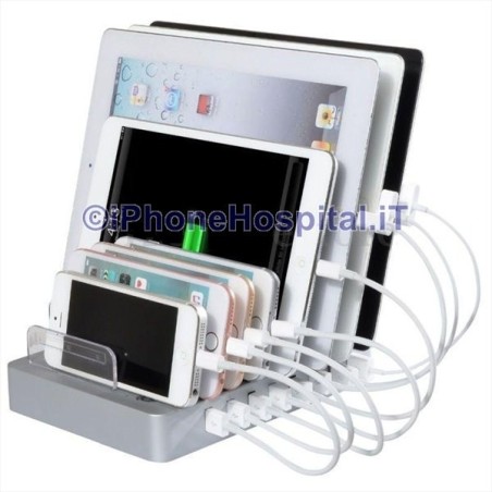 Cargador Rápido Profesional 8 Puertos USB 19,2A AC100-240V - 3