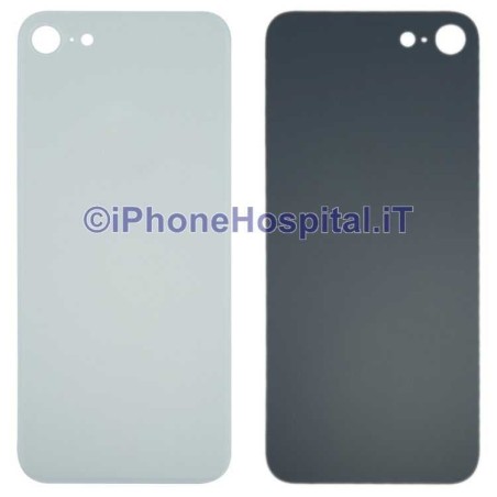 Retro Cover Copri Batteria Fondello Bianco per iPhone 8 Plus  - 5