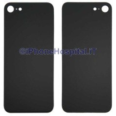 Retro Cover Copri Batteria Fondello Nero per iPhone 8 Plus  - 5