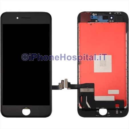 Vetro Touch Screen Lcd per iPhone 8 ( A1863 - A1905 ) Nero   - 3
