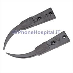 Puntas curvadas de recambio para pinzas antiestáticas ESD-250 - 259A - 7A - 1