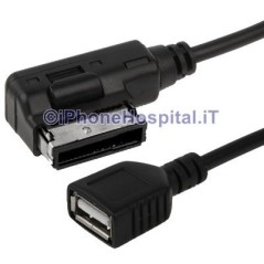 Adaptador De Interfaz De Música AMI MMI MDI A USB Cable AUX Audio Para Mercedes Benz - 2