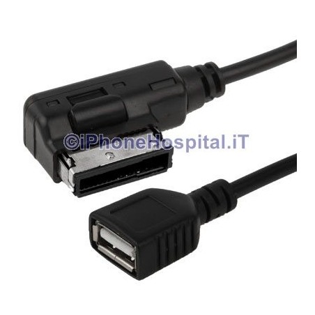 Adaptateur d'interface musicale AMI MMI MDI Vers Câble USB AUX Audio Pour Audi - 2