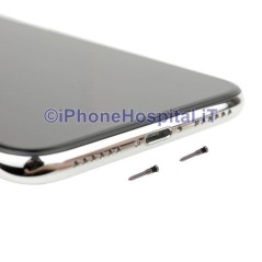 Coppia 2 Viti per iPhone X ( Argento ) - 3