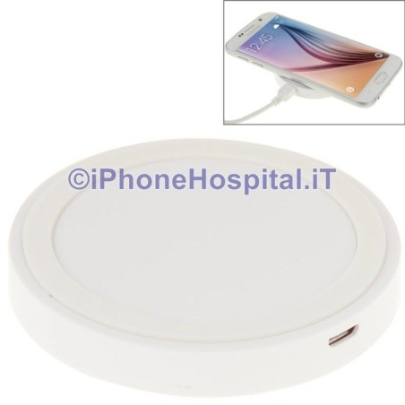Caricatore Wireless QI iPhone 8 / 8 Plus / X & Samsung / Nokia / HTC / LG  - 5