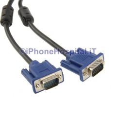 Cavo Prolunga VGA 15 Pin Maschio a Maschio VGA Monitor   - 2