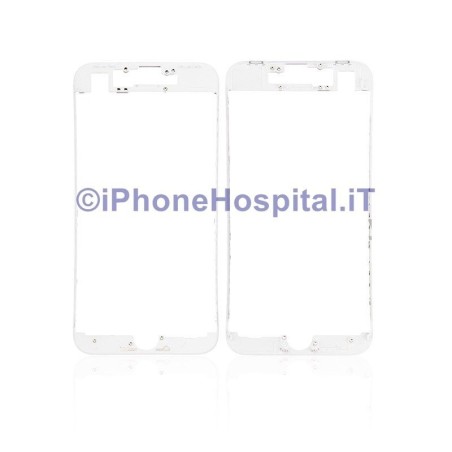 Soporte de cristal táctil con borde blanco para iPhone 8 ( A1863, A1905, A1906 ) - 1