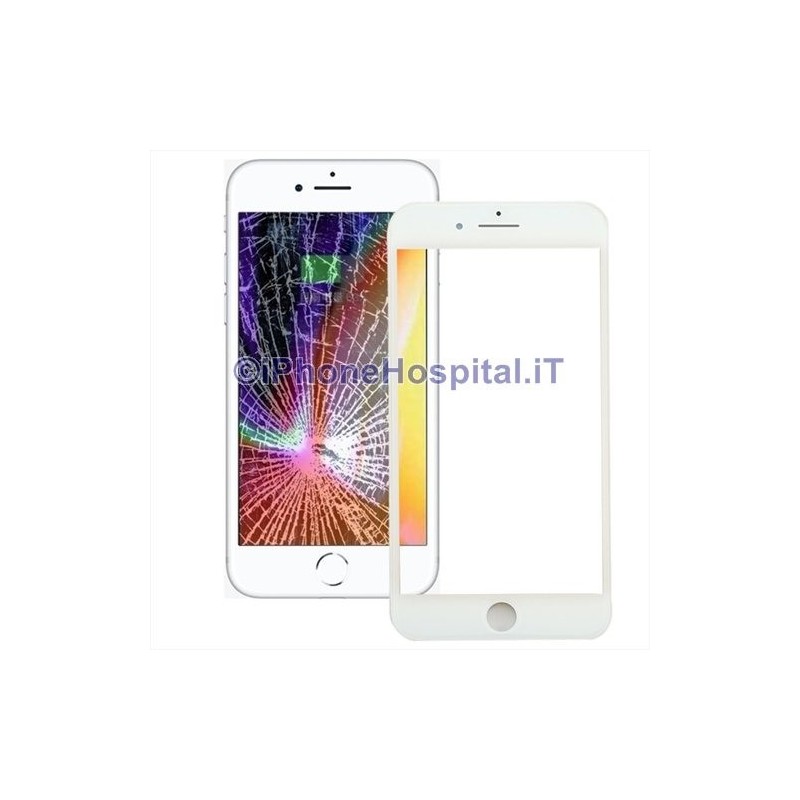 Apple Cadre avec vitre avant et feuille d'oie pour iPhone 8 Blanc - 3 Apple Cadre avec vitre avant et feuille d'oie pour iPhone 8 Blanc - 3