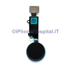Tasto Home - Flex Cable per iPhone 8 / 8P Assemblato Nero ( Black ) - 1