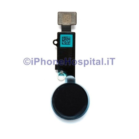 Tasto Home - Flex Cable per iPhone 8 / 8P Assemblato Nero ( Black ) - 1