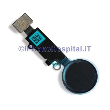 Botón Home - Cable Flex para iPhone 8 / 8P Ensamblado Negro ( Negro )