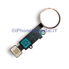 Home Button - Flex Cable for iPhone 8 / 8 Plus Assembled Gold