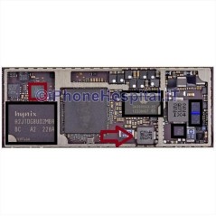 4R7 Backlight Coil IC Chip on Motherboard Scheda Madre per iPad 2 3 4 5 Mini - 1
