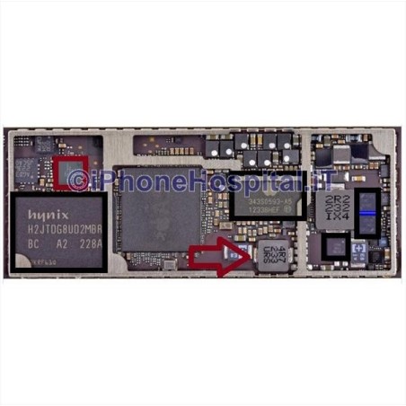 4R7 Backlight Coil IC Chip on Motherboard Scheda Madre per iPad 2 3 4 5 Mini - 1