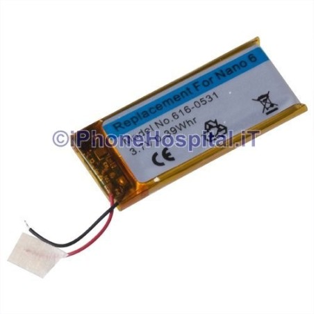 Batterie pour iPod Nano 6 Generation 616-0531 - 4