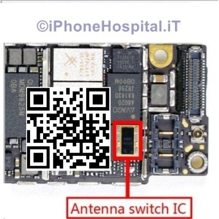 IC Módulo Chip Señal iPhone 6 6P RF5159 Recepción Línea Antena Interruptor - 1