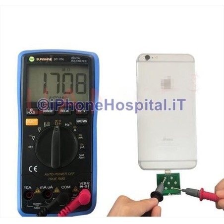 Comprobador de pines del conector USB para iPhone