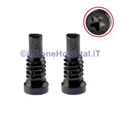 Pair of 2 Screws for iPhone 8 & 8 Plus Black - 1