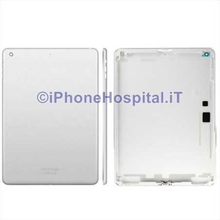 Retro Cover Posteriore Telaio Argento per iPad Air A1474  - 5