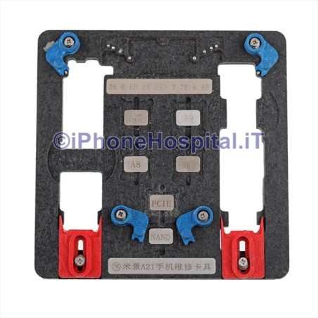 Soporte Placa Madre Reballing IC Chip BGA Rework Reflow iPhone - 1