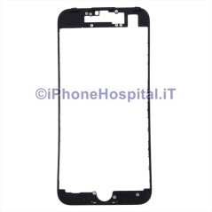 Supporto Vetro Touch Screen Bordo Nero per iPhone 7 - 1