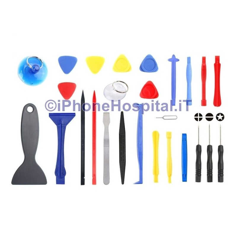 Kit de herramientas 26 en 1 para reparar y desmontar smartphones y tablets - 5 Kit de herramientas 26 en 1 para reparar y desmontar smartphones y tablets - 5