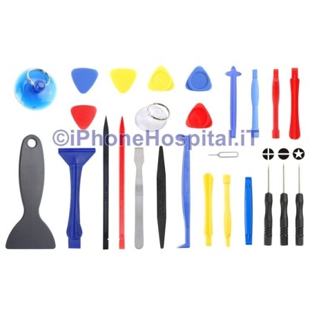 Tool Kit 26 in 1 per la Riparazione e il Disassemblaggio di Smartphone e Tablet - 5