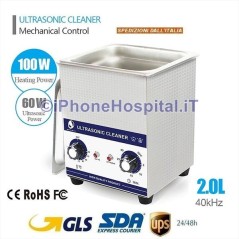 Vaschetta Vasca Ultrasuoni Lavatrice Ultrasonic Cleaner con Timer JP-010-2  - 4