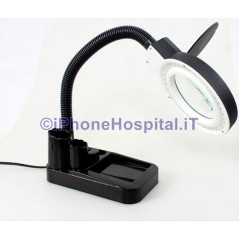 Lupa con lámpara HD LED reparación Teléfono móvil