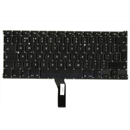 Tastiera UK Inglese per MacBook AIR 13\" A1369 A1466 (MID 2011-EARLY 2015) - 1