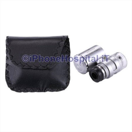 Lupa portátil 60X Detector de billetes con luz LED