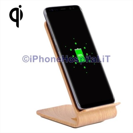 Caricatore Wireless per iPhone X / 8 /Plus /S8 / S7/ S6/ Note 5 /Nokia /LG/ HTC  - 9