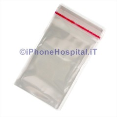 Buste Bustine Sacchettini Plastica Trasparenti Misura 100x150mm Chiusura Adesiva - 1