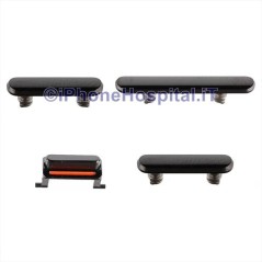Black Button Kit for iPhone X