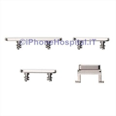 Silver Button Kit for iPhone X - 2