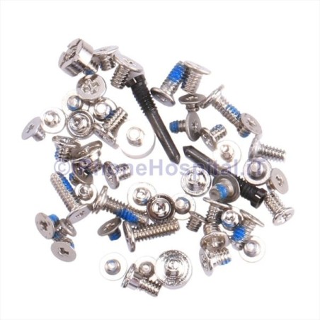 Complete set of 54 screws for Apple iPhone X Color Black