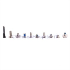 Complete Set of 54 Screws for Apple iPhone X Black Color - 2