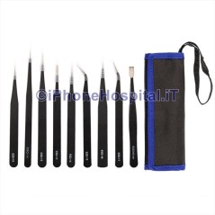 Set 9 Pinzette Antistatiche di Alta Precisione ESD - 4