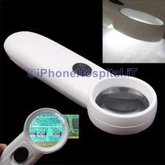 15X magnifier with 2x LED light