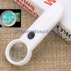 Lente d'ingrandimento 15X con 2x luce a LED - 5