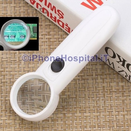 Lente d'ingrandimento 15X con 2x luce a LED - 5