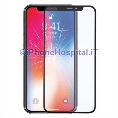 Écran de remplacement en verre avec OCA pour iPhone X - 4