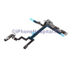 Flex Cable Volume Mute and Power with Metal Mounts for iPhone 5
