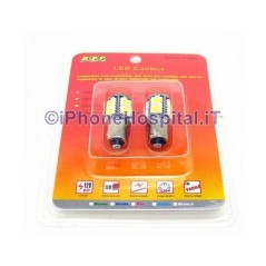 Paire d'ampoules CanBus BA9S 9 SMD LED 12V T4W NO ERROR 03084