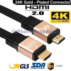 Cable HDMI Oro 1,0m Ultra Full Hd 4K 2160p V2.0 Ethernet Alta Velocidad TV SKY PS4 - 6
