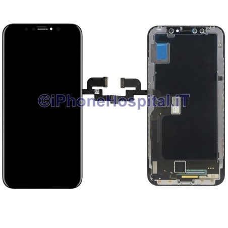 Schermo Vetro Touch Screen Lcd Oled per iPhone X - 5