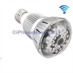 Hidden Camera Inside 1080P HD Night Vision Bulb + Remote Control - 7