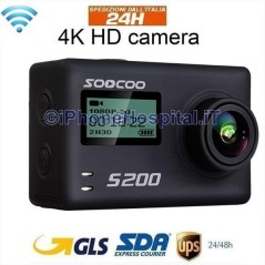 Caméra d'action WiFi Ecran 2.45" Ultra HD tactile,WiFi Vocal GPS Télécommande - 1