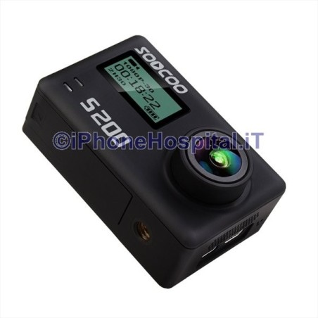 Videocámara de acción WiFi Pantalla táctil Ultra HD de 2,45",Mando a distancia GPS WiFi Vocal