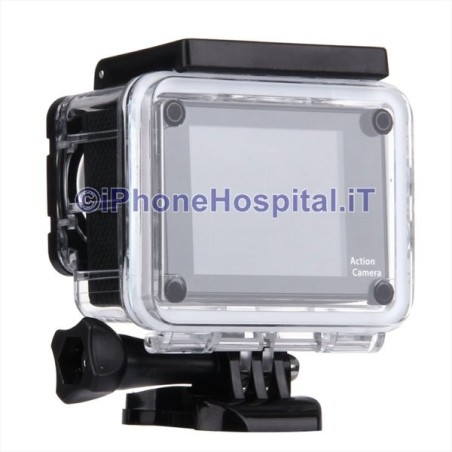 Cámara de acción HD1080P con pantalla de 2" y carcasa estanca de 30 m